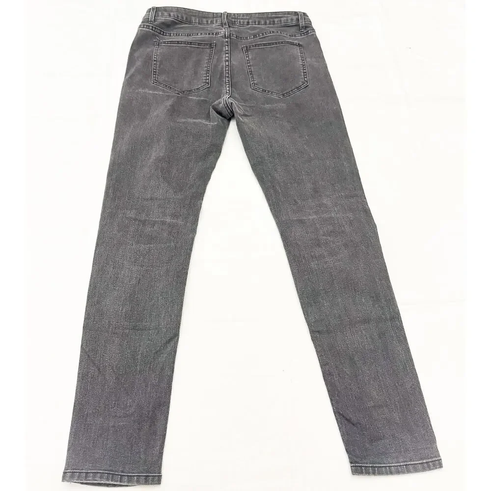 Acne Studios Skin 5 Used Black Stretch Black Charcoal Denim Jeans Size 23